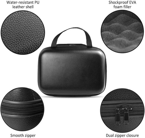 LIXADA Fishing Reel Bag, Shockproof Waterproof Spinning Reel Protective Cover, Fishing Tackle Storage Case for Spinning