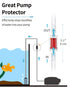 Pawfly Airline Tubing Standard Aquarium Air Pump Accessories with Air Stones and Connectors
