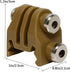 Picatinny Rails Bracket Adapter for GoPro Action Camera (Tan) Airsoft Rail Mounts