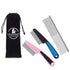 Laiannwell Cat Combs, Professional Grooming Comb for Dog/Cat/Small Pets (3 Packs)