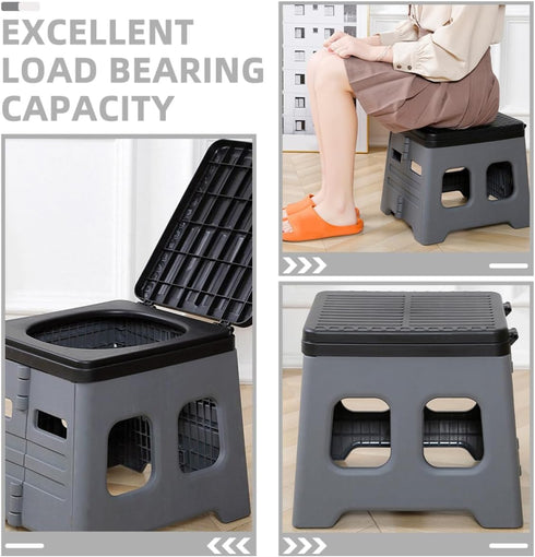 Portable Folding Toilet for Adults - Emergency Camping Potty