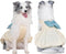 FLAdorepet Large Dog Princess Dress, Christmas Holiday Wedding Costume for Extra Large Dogs, Soft Summer Vest (White,