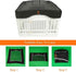 PJYuCien Dog Playpen Mesh Top Cover, Fits 36 Inch 4 Panels Plastic Exercise Pet Pen, Black