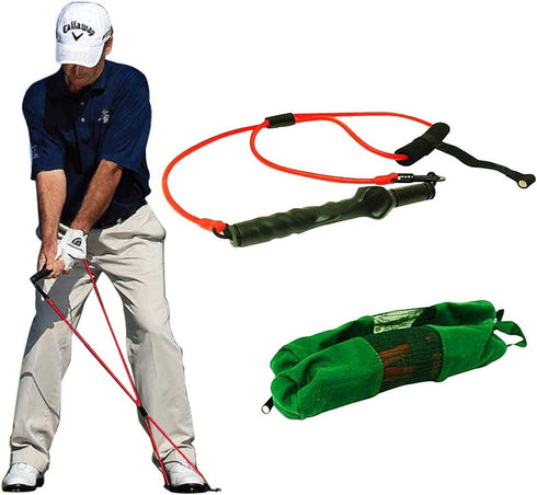 KIKIGOAL Golf Exerciser Resistance Bands for Fitness or Pilates Workout Gym Sports