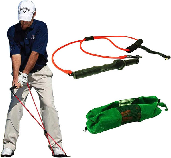 KIKIGOAL Golf Exerciser Resistance Bands for Fitness or Pilates Workout Gym Sports