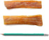 SuperCan Bully Sticks Beef Tendon Chews for Dogs (6'' Backstrap Sticks: 25 Count) | Natural Farm Raised Cattle Treats