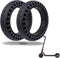 Solid Tires for Xiaomi m365 Electric Scooter Mijia M365, Gotrax GXL V2, 8.5 Inches Honeycomb Replacement Tires (2 Piece)
