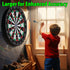 36" 25% 8-12, Funwares Giant Dart Board for Adults and Kids, Larger Than the Competition for Ultimate Indoor Fun