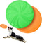 Nobleza 2 Pack Dog Flying Disc - Interactive Flyer Toys for Small, Medium, Large Dogs, Durable Outdoor Disc Toy