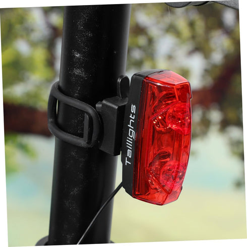 5pcs HANABASS Bike Tail Light Led Rear Light for Night -Brightness Reflector Accessory Engineering Compact Fit