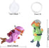 5Pcs Floating Fish Tank Decorations, Cute Little Diver Aquarium Ornament Accessories