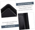 VANZACK 14.9 Inch 2 Pack Crate Tray Replacement - Heavy Duty Plastic Crate Pan for Large - Pet Potty Tray Easy