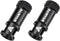 Granite Juicy Nipple Valve Cap with Valve Core Removing Function, Durable Alloy Bike Tire Dust Covers, Black