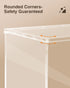 Figurines(11.3''x9.6''x9.3'') Rolife Acrylic Display Case Dust Cover for Collectibles, Stackable Showcase Dustproof