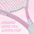 LITIAN Pink Tennis Racket for Kids 2-10 Years Old - Lightweight and Durable 17”19”21”23”25” Rackets