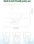 YOFAN (20) Disposable Toilet Seat Covers, Flushable Travel Disposable Toilet Seat Covers for Adults Kids Potty