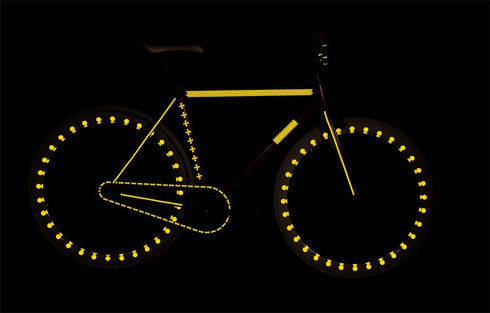 Reflective Decals Hexagon Kit - Large