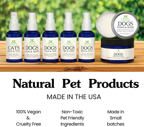 Natural Skin & Coat Oil for Dogs Coconut, Olive & Almond Oil Dog Moisturizer for Dry, Itchy Skin & Dull Coats | Adds