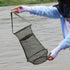 Elyrav 4 Portable Fishing Landing Net with Durable Mesh for STO Fish Shrimp Crab in Green Sp Wire Frames