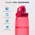 Nalgene On the Fly BPA-Free Water Bottle, Rhino with Brown/Black, 24 Oz