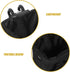 1 Set 11lb/5kg Kisangel Cycling Pet Basket Bag: Foldable Dog Carrier for Bikes - Front Handlebar Bicycle Bag