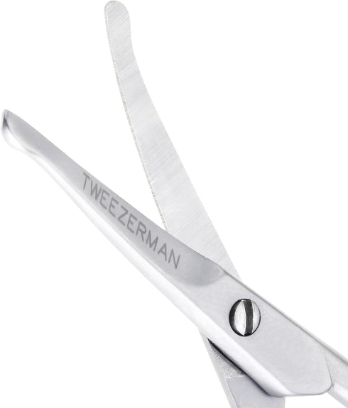 Tweezerman Dog and Cat Stainless Steel Safety Tip Grooming Scissors by Tweezerman