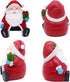 Santa Claus with Gifts Aquarium Ornament, Christmas Fish Tank Decorations for Betta