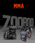 ZooBoo MMA Gloves, Half-Finger Boxing Fight Gloves with Adjustable Wrist Band, UFC Gloves for Training