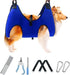 Pet Dog Grooming Hammock for Nail Trimming,Dog Restraint Hanging Harness for Nail
