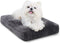 Washable Dog Beds for Extra Small Dogs - Deluxe Thick Flannel Fluffy Comfy Kennel Pad - Anti-Slip & Anti-Scratch Pet