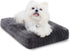 Washable Dog Beds for Extra Small Dogs - Deluxe Thick Flannel Fluffy Comfy Kennel Pad - Anti-Slip & Anti-Scratch Pet