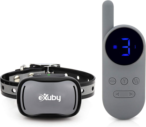 eXuby Cat Training Collar w/Remote - Small & Gentle - 3 Correction Modes, 9 Intensity Levels, Water Resistant