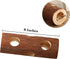 SunGrow Rabbit Log Chew, 8 Inches, 2-in-1 Hay Feeder and Molar Bunny Log Chew for Small Animals