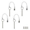 Quick Release Pin, 1/4" Diameter, 3-3/4" Total Length, 316 Stainless Steel Bimini Top Pin (4 Pack)