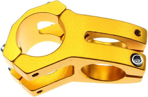 Wake 31.8 Stem 45mm, Short Handlebar Stem for Most Bicycles, Road Bike, MTB, BMX, Fixie Gear (Aluminum Alloy, Black
