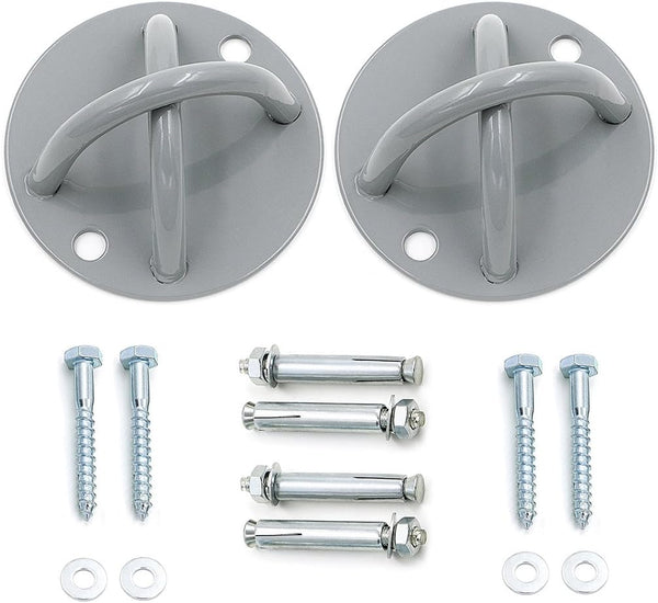 Hipiwe Ceiling Anchor Wall Mount Bracket for Suspension Straps, Gymnastic Rings, Aerial Yoga Swing & Hammock