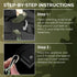 TECEUM Tactical Pistol Lanyard - 3+ Colors, Equipment Accessories for Military, Police, Security, Personal Use
