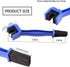 Motorcycle & Bike Chain Cleaner Tool Set – Bicycle Chain Gears Maintenance Cleaning Brush Kit for All Types