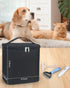 Meiiy Trimming Pet Grooming Bag, Dog Cat Grooming Supplies Organizer Bag Pet Hair Removal Cleaning Tool Kit Storage Bag