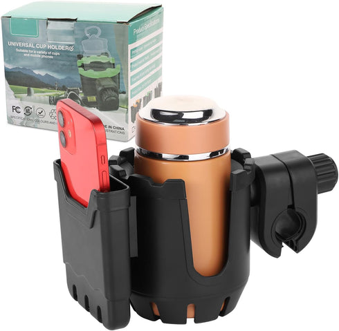 Tree Stand Cup Holder for Hunting, Portable Cup Mount for Treestand Deer Stand, No Drilling Hunting Accessories and Gear
