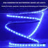 ROLiGHTiC 12V 4FT IP68 Marine Submersible Boat LED Strip Lights, Waterproof Underwater Led Lights, Boat Interior Light