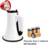 MyMealivos Portable Megaphone Bullhorn, 20 Watt Power Speaker with Voice and Siren Modes, Volume Control (White & Red)