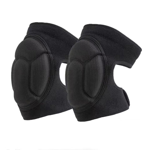Knee Pads for Women & Men, Soft Knee Protectors for Dance, Volleyball, Wrestling, Snowboarding, Work (Small, Black)
