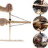 PSKOOK Bow Drill Kit Fire Starter, Primitive Wood, Survival Practice Friction Fire Tool