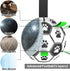Dog Soccer Ball Toys with Straps, 6'' Interactive Tug of War Toy for Small Medium Dogs, Outdoor Birthday Gifts