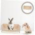 Bunny Potty Trainer Durable Animal Toilet with Large Mesh Design for Easy pet Litter Tray for Rabbits Guinea Pigs