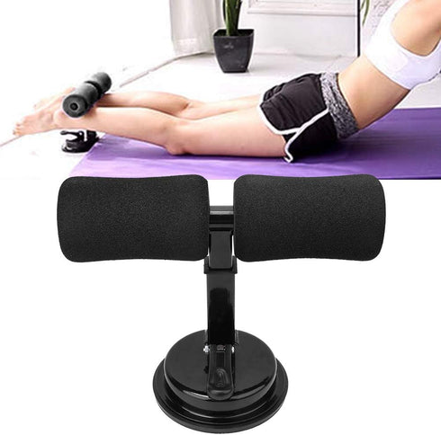 Sit-up Bracket, Multifunction Adjustable PVC Device for Abdominal Fitness Exercise Equipment
