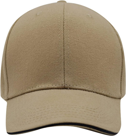 YOLAI Summer Mens and Womens Baseball Cap Outdoor Sports Casual Sun Hats Sunscreen Adjustable Tennis Cap Beach Cap