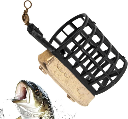 Generic Bait Holder - Weighted Tackle Feeder,Carp Bait Tackle Cage | for Hiking Traveling Camping Boating Reservoir