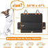 ZLXMRUT 1994-2002 2500/3500, 4-Layer Dog Car Seat Cover for Dodge Ram Waterproof Back Seat Protector Non-Slip Pet Bench